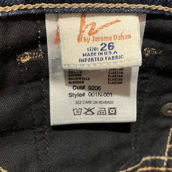 COH Jeans Women's Size 26 Low Waist Bootcut Kelly Stretch Distressed - Picture 4 of 7